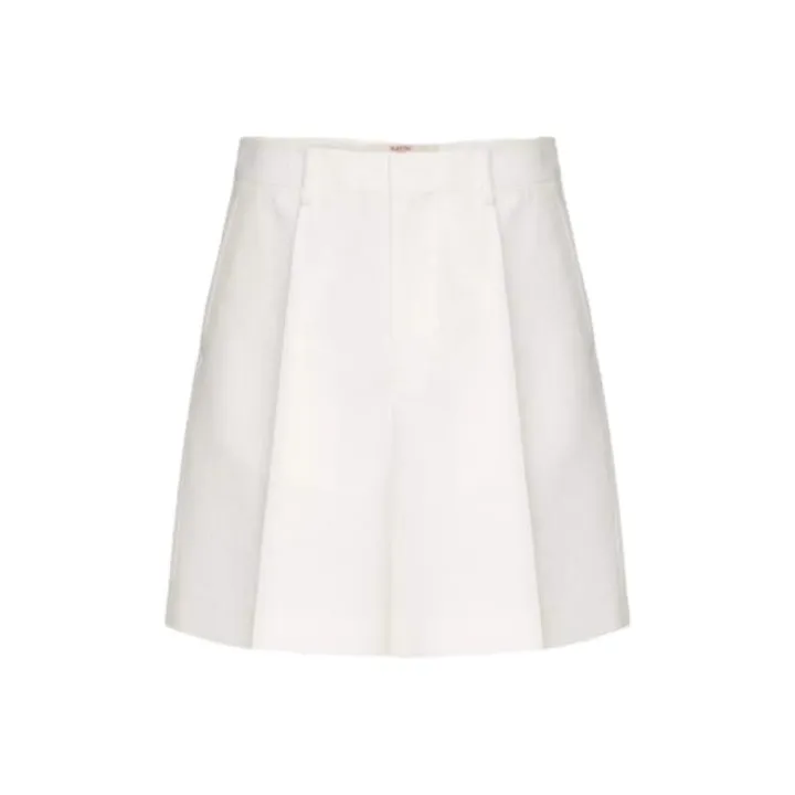 Valentino High Waist Bermuda Shorts-0
