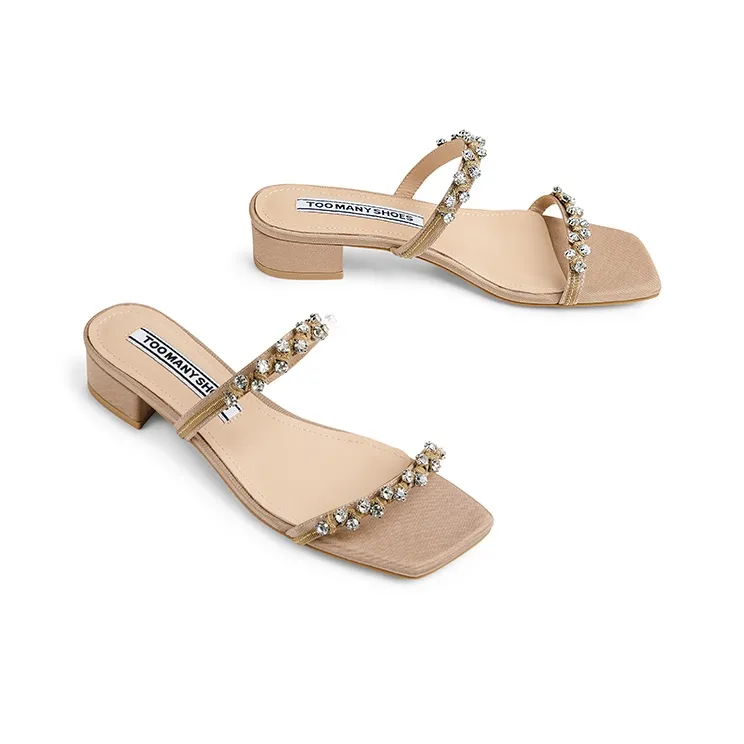 TOOMANYSHOES Slide Slippers Women's-8