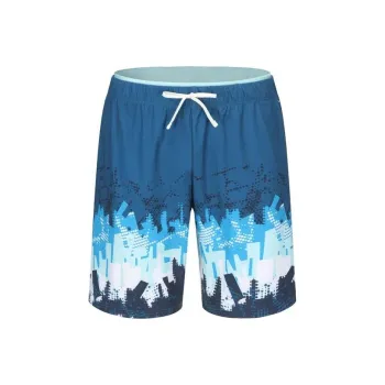 DECATHLON Swimming Shorts Men's Cyan Blue
