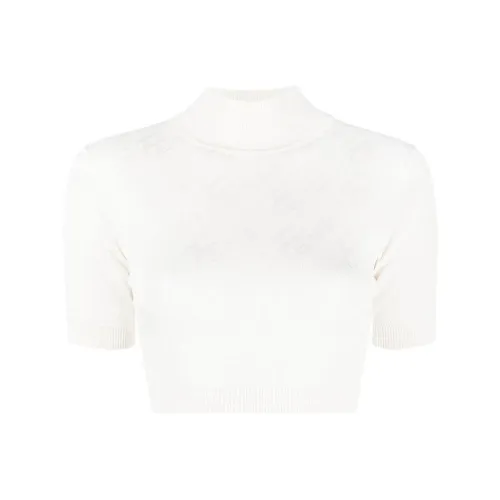 FENDI Crop Tops Women's White