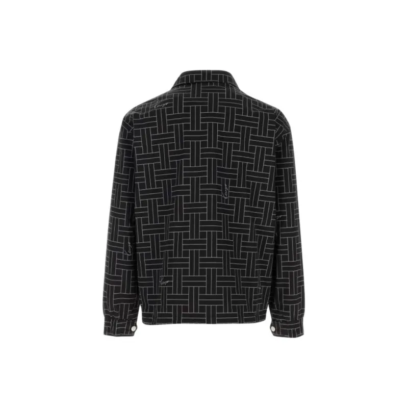KENZO Weave Printed Windbreaker-1