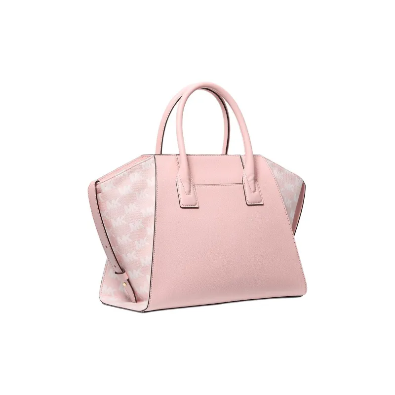 MICHAEL KORS Avril Leather One Shoulder Handbag Tubas Women's Pink-1