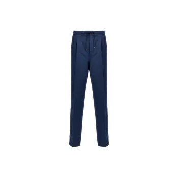 Brunello Cucinelli Mid-Rise Tapered-Leg Trousers