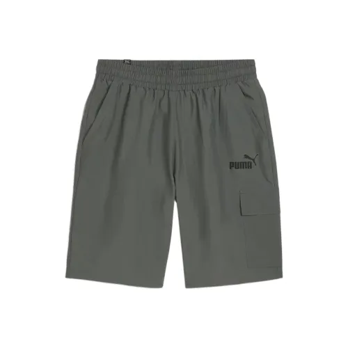 PUMA ESS Cargo Shorts Men's Gray