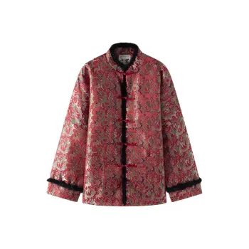 XUANSHENG Puffer Jacket Men's Red