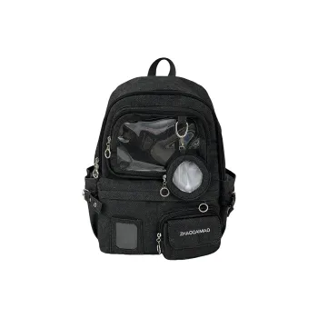 SUN EARTH &U Denim Backpack Unisex Multicolor
