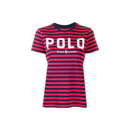 Polo Ralph Lauren Crop Tops Women's Red