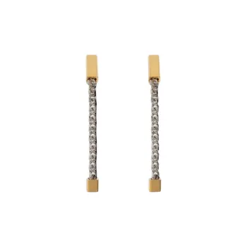DSQUARED 2 Chain Link Long Earrings