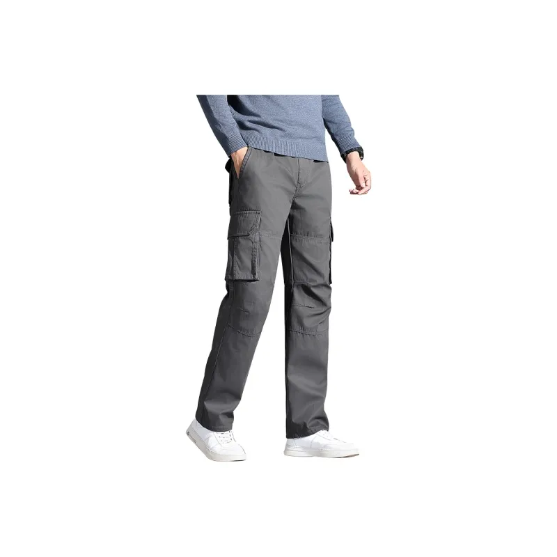 Devanro Casual Pants Men's Army Green-0