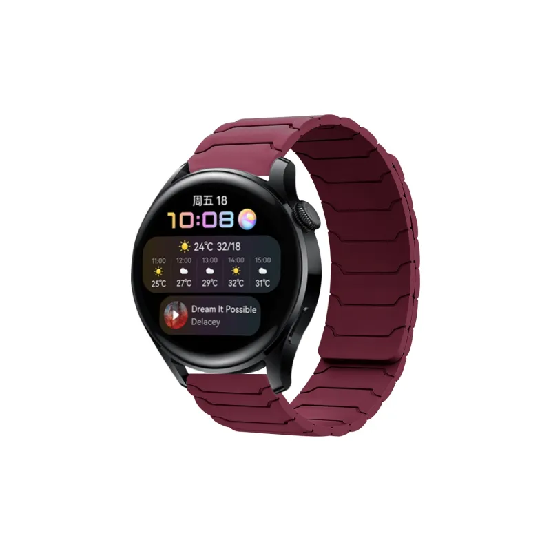 SOUTU Watch Band Huawei Compatibility Silicone Material-10