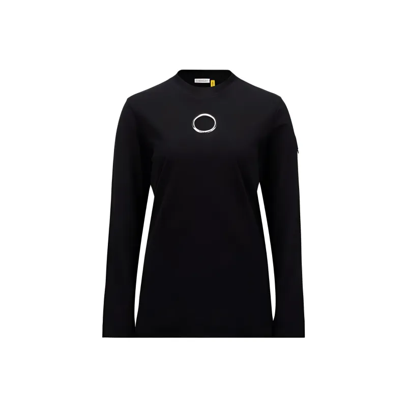 MONCLER GENIUS Moncler X Willow Smith Long Sleeve Eyelet T Shirt-0
