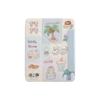 Wei Xin Cute Puppy With A Childlike Charm Compatible With IPad Pro/Mini 6/iPad Air 7 Tablet Protective Cases