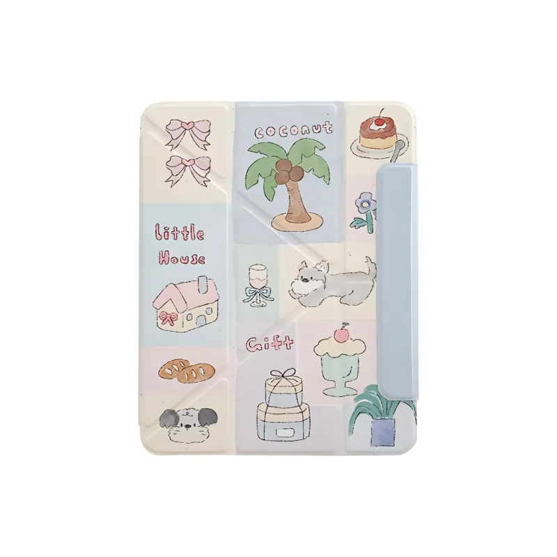 Wei Xin Cute Puppy With A Childlike Charm Compatible With IPad Pro/Mini 6/iPad Air 7 Tablet Protective Cases-0