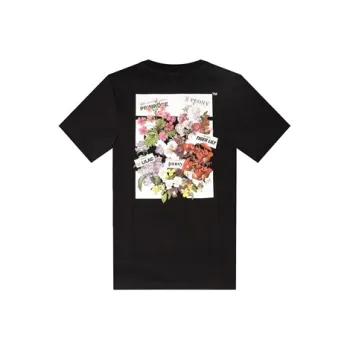 OFF WHITE SS19 Drop Shoulder Sleeve T Shirt Women's Black
