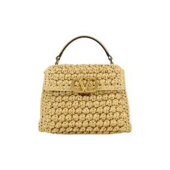 Valentino Viscose Handbag Women's Yellow