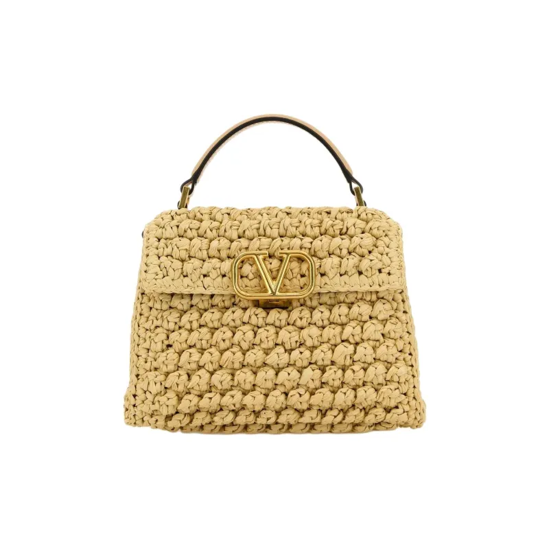 Valentino Viscose Handbag Women's Yellow-0