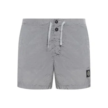 STONE ISLAND SS24 Casual Shorts Men's Gray