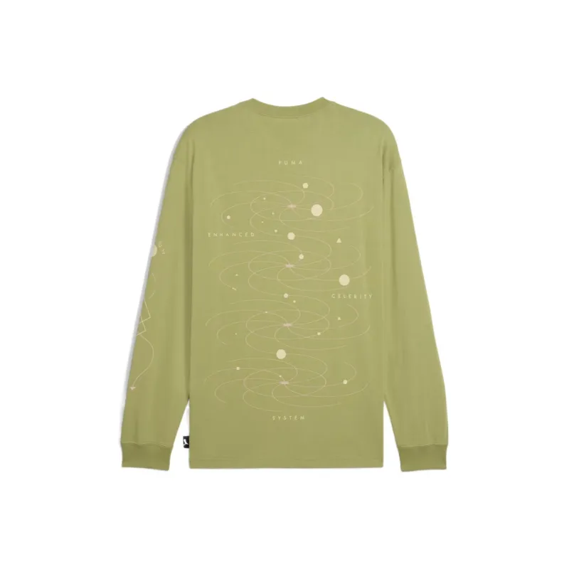 PUMA House Of Graphics Shirt Men's Green-1