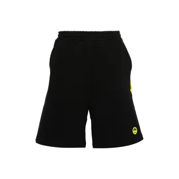 Barrow Face appliqué Track Shorts