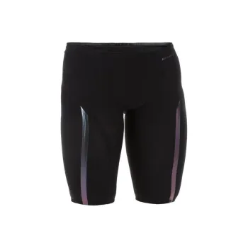DECATHLON COMPETITION JAMMER FINA SKINVOLT 900 Swimming Shorts Men's Black/Gray