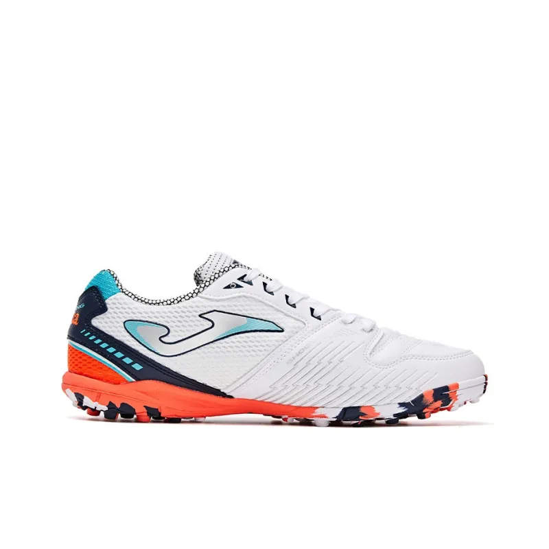 Joma TF Rubber Broken Studs Artificial Ground Soccer Shoes Men's White Orange-1