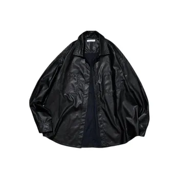 FREAK'S STORE Leather Jacket Men's Black