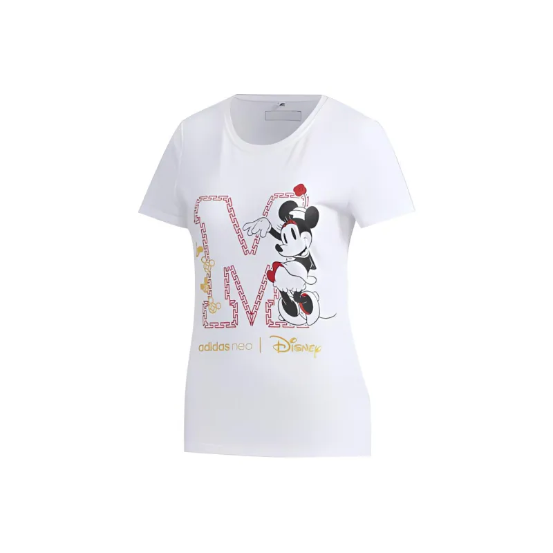 Disney X Adidas Neo Adidas Neo CNY Collection T Shirts Women's-0