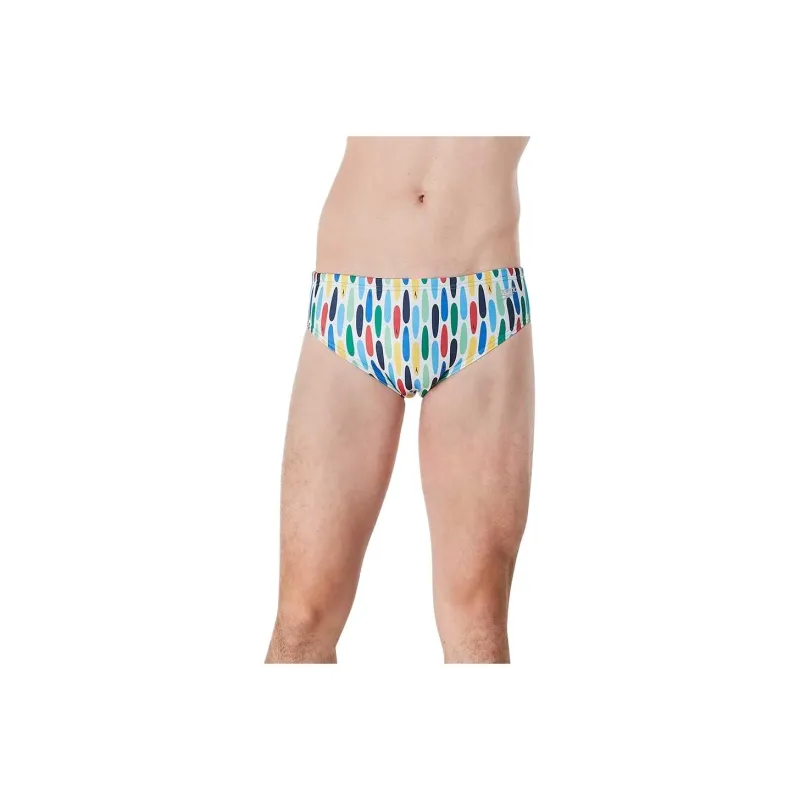 Speedo Men's Printed One Brief Cobalt Blue Swimming Shorts Men's-16