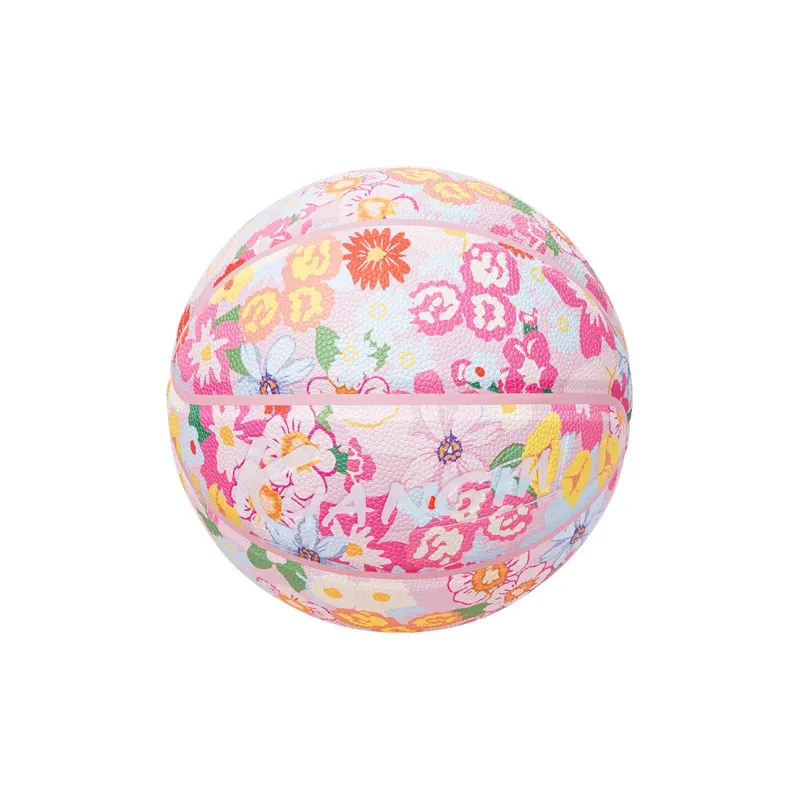 Kuangmi PU Basketball Pink Multicolor Size 7 Ball Street Unisex-1