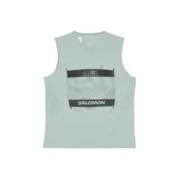MM6 Maison Margiela X Salomon Logo print Tank Top