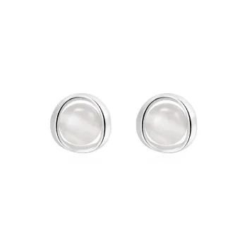 Daisy Dream Full Sterling Silver Stud Earrings Women's