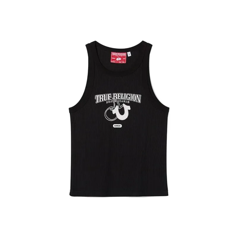 Kirsh x TRUERELIGION SS24 Tank Tops Women's Black-0