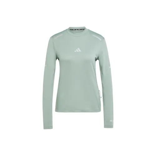 Adidas Pack Shipping With AdiClub Ultimate Running Reflective Long Sleeve Tee