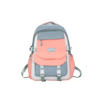 GEERDUN Nylon Backpack Unisex Black/Khaki/Green/Blue/Pink