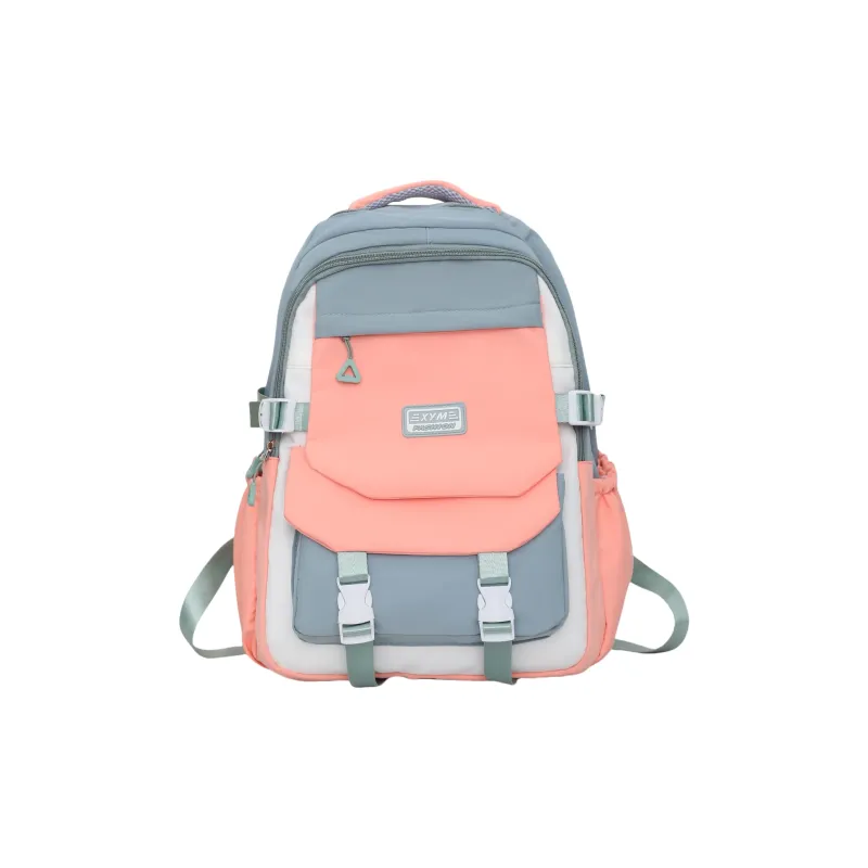 GEERDUN Nylon Backpack Unisex Black/Khaki/Green/Blue/Pink-6
