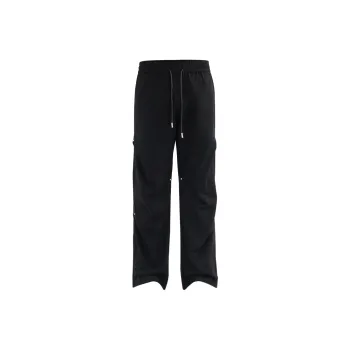 CHINISM Casual Pants Unisex Black