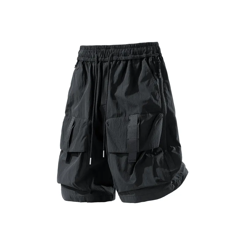 MIIOW Trendy Party Collection Cooling Summer Collection Casual Shorts Unisex-0