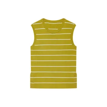 DKNY SS24 Tank Top Women's Ginger Yellow