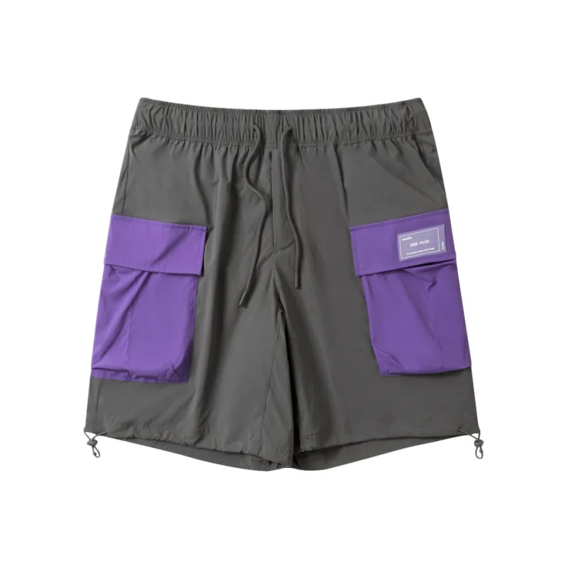 Diadora Loose Fit Shorts Unisex Gray-0