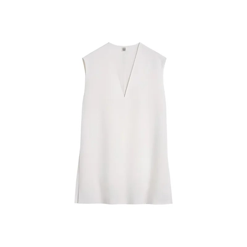 TOTEME V-Neck Sleeveless Vest-0