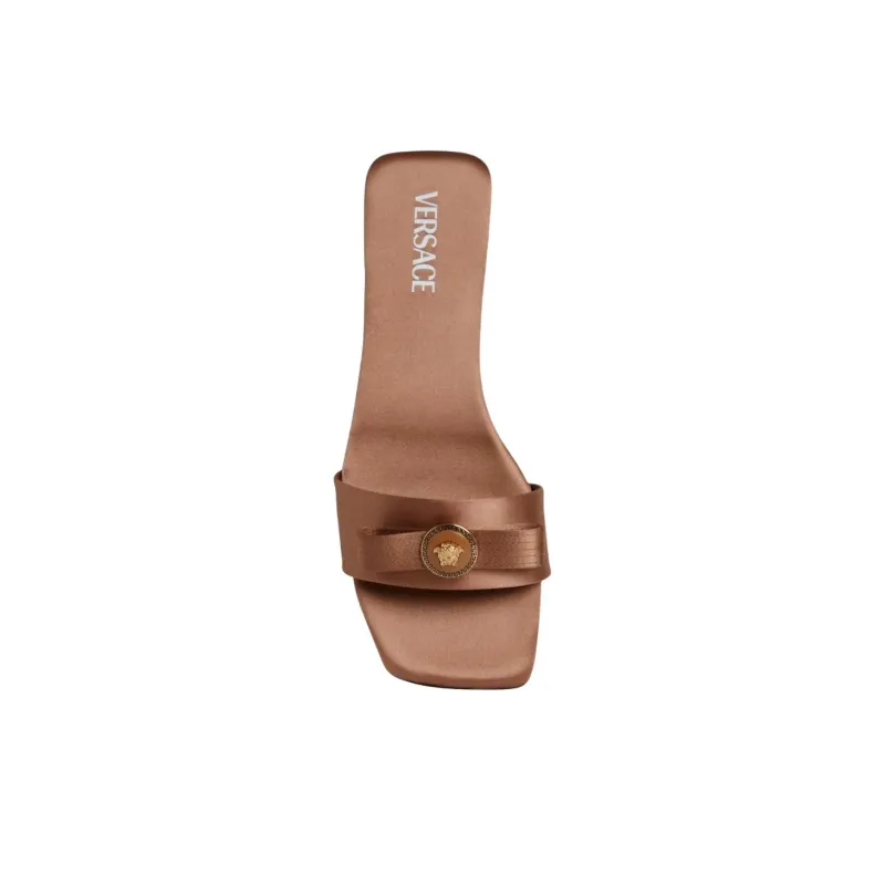 FANSIZHE Gianni Slide Slippers Women's Brown-4
