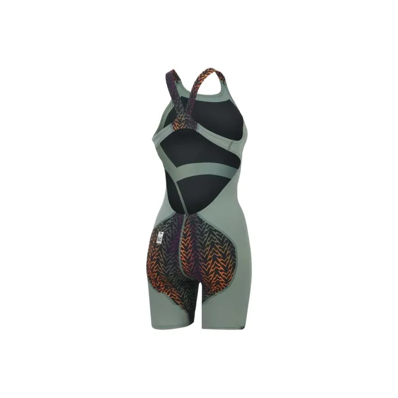 Speedo FastskinLZR One piece Swimsuit Women's Green/Black-1