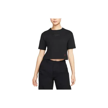 JORDAN Crop Tops Women's Black