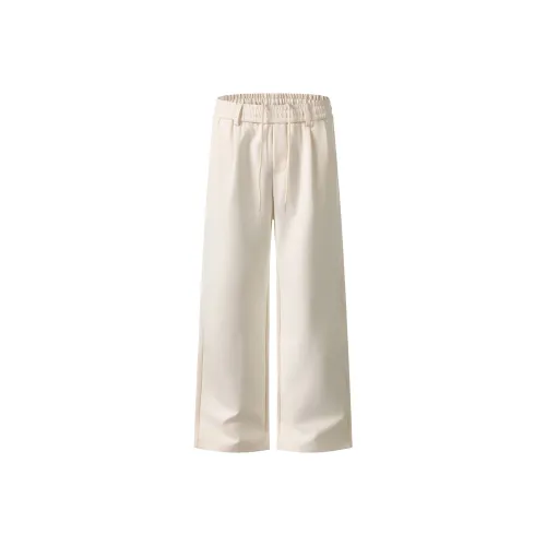 WPOOLL Casual Pants Men's Apricot