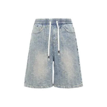 AYEA Denim Shorts Unisex Light Blue