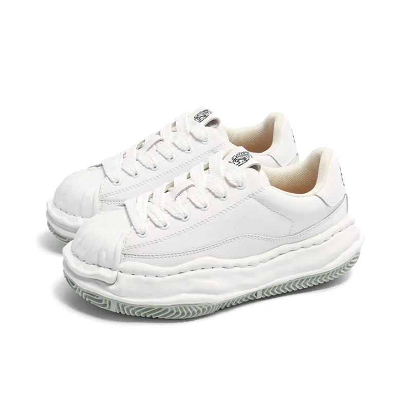 Flange Bullo Low-Top Casual Shoes Unisex Black-6