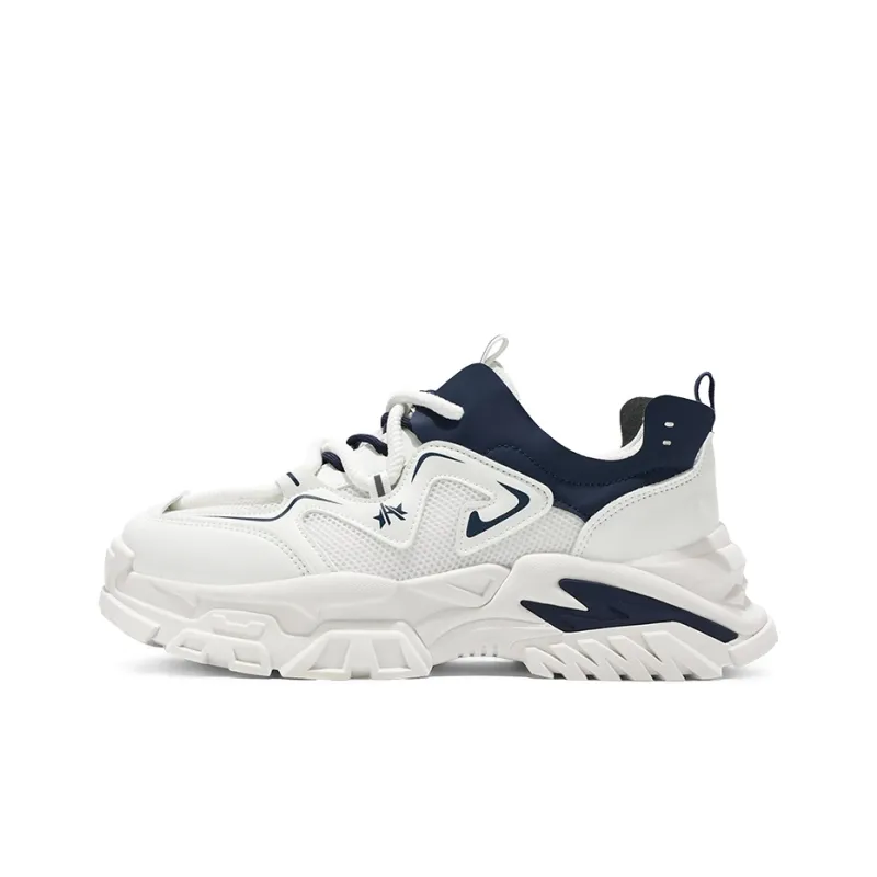 JKEM Slip Resistant, Breathable, Height Increasing Low Top Chunky Sneakers Men's-0