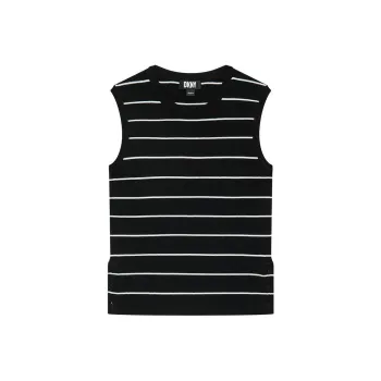 DKNY SS24 Tank Top Women's Black & Multicolor