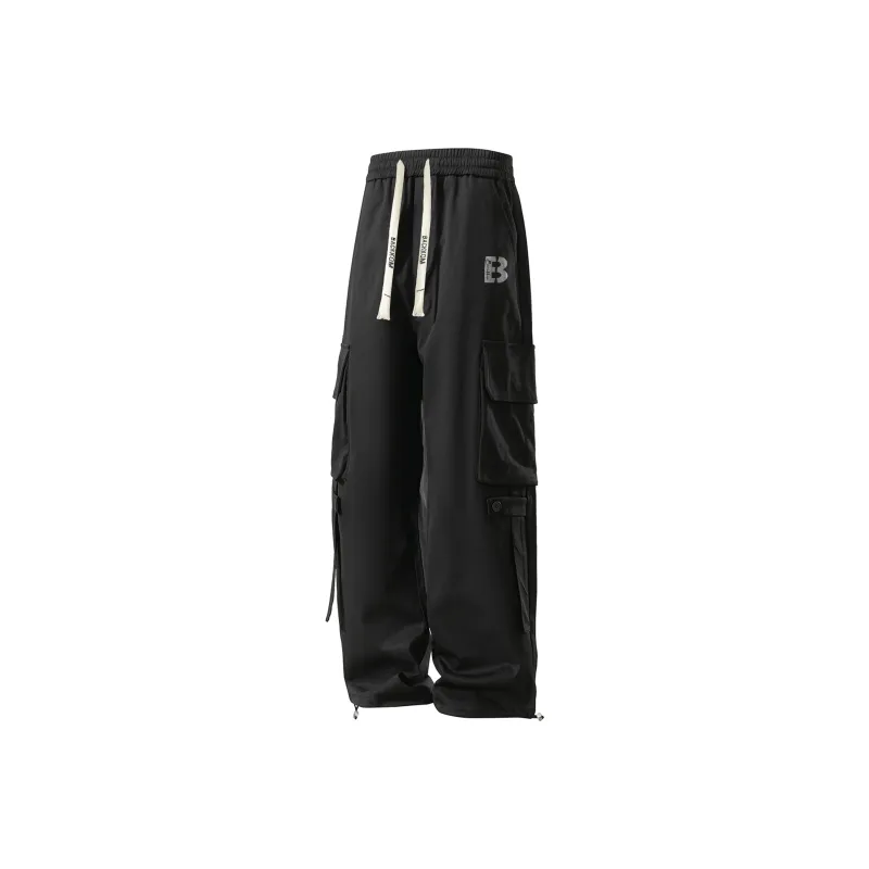 David Bakken Casual Pants Unisex Black-0