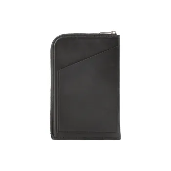 Schott N.Y.C. Cow Leather Shoulder Bag Women's Black